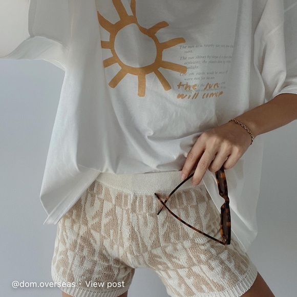 NWT Maurie + Eve Live Wire Knit Short - Picture 5 of 10